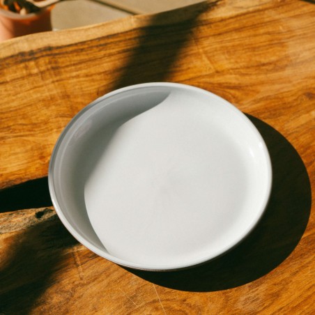 Assiette Cocktail TERRA 15 cm – Terracotta Blanc | KanTsens