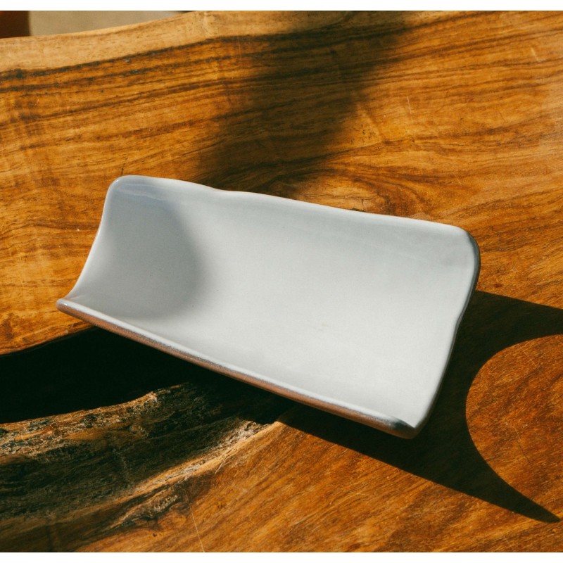 Assiette TUILE TERRA Stoneheart  15,3 x 7,5 cm - KanTsens