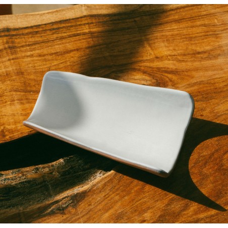 Assiette TUILE TERRA Stoneheart  15,3 x 7,5 cm - KanTsens