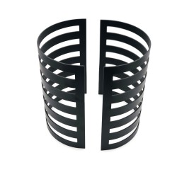 support buffet noir et modulable