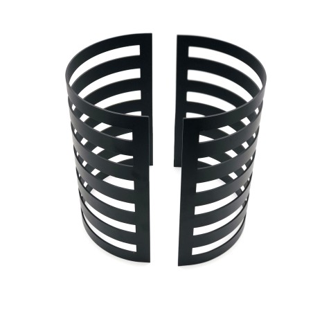 support buffet noir et modulable