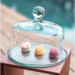 Hand blown glass bell – European and eco-responsible manufacture