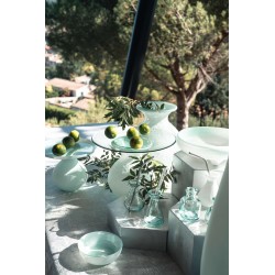 Mako S 18.5 cm high riser and vase in recycled glass
