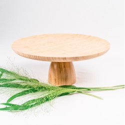 VIK stand display in bamboo size L diam 38 cm