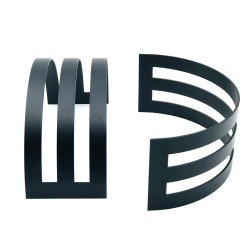 Modulo riser black S in metal