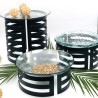 Make a difference with our MODULO metal boosters! Solid, durable, elegant and versatile, they create presentations