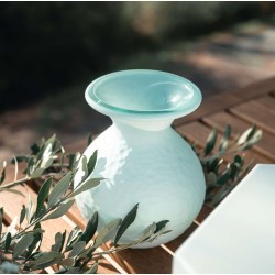 Mako S 18.5 cm high riser and vase in recycled glass
