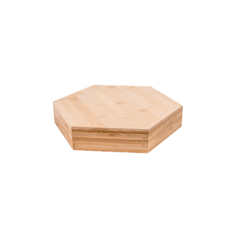 Hexat riser in bamboo round S - 30 cm x 5 cm Hexat riser in bamboo round S - 30 cm x 5 cm