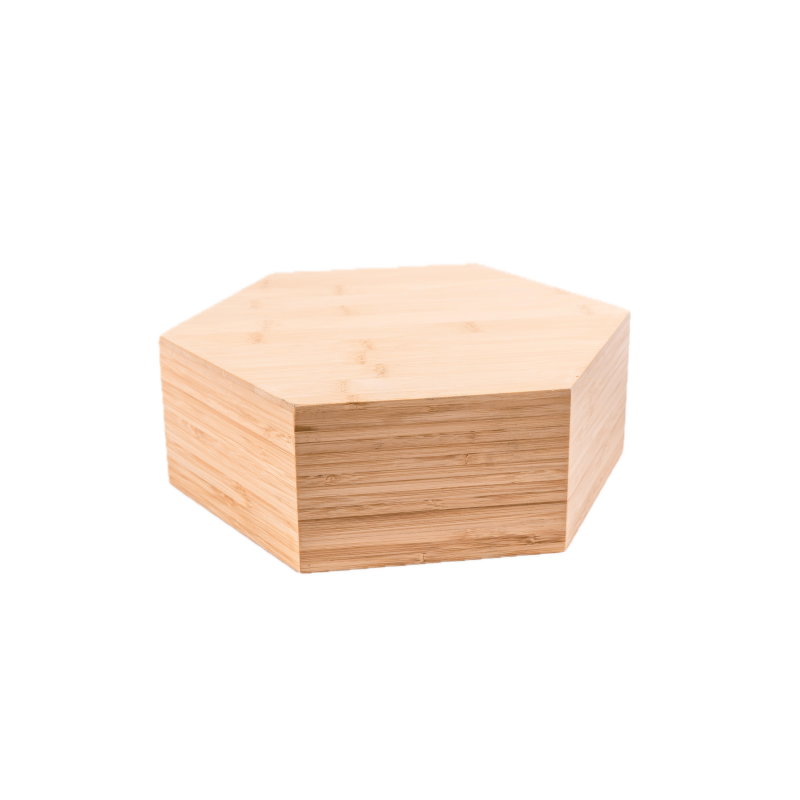Hexat riser in bamboo round M - 30 cm x 10 cm Hexat riser in bamboo round M - 30 cm x 10 cm
