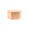 Hexat riser in bamboo round L - 30 cm x 15 cm