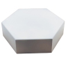 Hexat riser white aluminium S