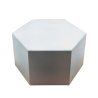 Hexat riser white aluminium M