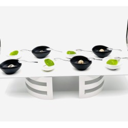 Modulo riser black S in metal