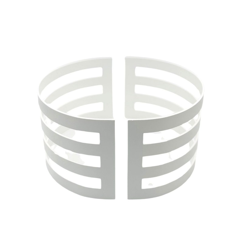 Modulo riser white M in metal Modulo riser white M in metal