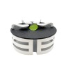 Modulo riser white M in metal