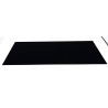 Set of 3 Modulo trays in matte black metal 60 x 25 cm