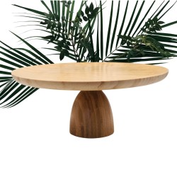 VIK stand display in bamboo size L diam 38 cm