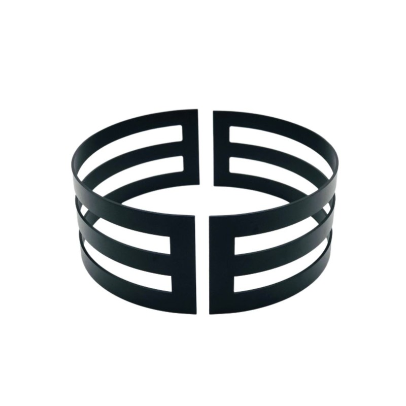 Modulo riser black S in metal Modulo riser black S in metal