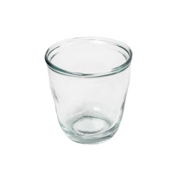 The SANA Glass 250 ml – Recycled Glass with a Unique Crumpled Design