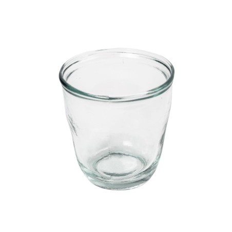 The SANA Glass 250 ml – Recycled Glass with a Unique Crumpled Design