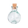 Flacon BOLA  125 ml  avec bouchon liège en Verre recyclé
