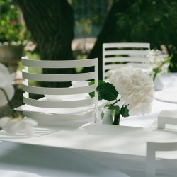 présentoir mariage blanc