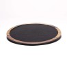 Magma presentation and serving tray in melamine with slate and wood aspect