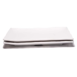 Plateau Cliff Blanc Mat Mélamine - Plateau Buffet Professionnel | KanTsens