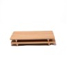 NIPO Wood-Effect Melamine Tray 27 x 18 x 2.5 cm – Minimalist Japanese Elegance for Refined Displays