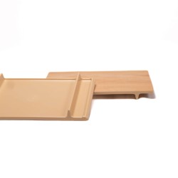 Plateau NIPO Effet Bois en Mélamine 27 x 18 x 2,5 cm – Élégance japonaise et praticité professionnelle