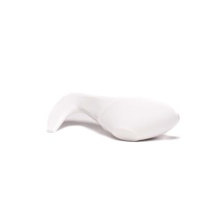 Cuillère de Présentation Sculpturale en Mélamine Blanche 12 x 4,7 x 3,2 cm – Élégance et Design au service de vos Réceptions