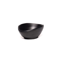 OYSHO Organic Black Melamine Mini Bowl