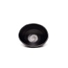 OYSHO Organic Black Melamine Mini Bowl – 9.7 × 7.8 × 4.5 cm