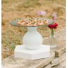 Mako S 18.5 cm high riser and vase in recycled glass