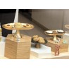 GLACE gold display S in glass