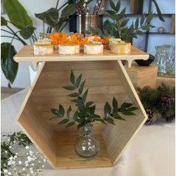 NIPO Wood-Effect Melamine Tray 27 x 18 x 2.5 cm – Minimalist Japanese Elegance for Refined Displays