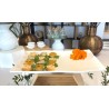 Cliff White Matte Melamine Tray - Professional Buffet Ware | KanTsens Cliff White Matte Melamine Tray - Professional Buffet Ware | KanTsens