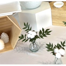 Flacon BOLA  125 ml  avec bouchon liège en Verre recyclé