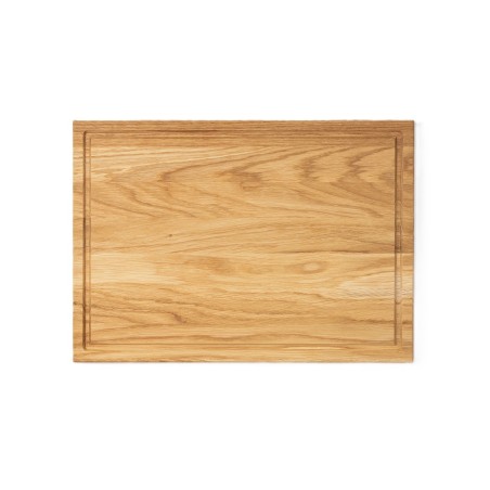 Plateau SKOG  avec rigole chêne massif 35x25 cm – Présentation & service pro | KanTsens