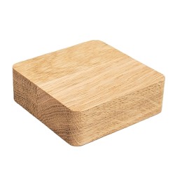 Support présentation PALET chêne 8x8 cm – Buffet traiteur | KanTsens