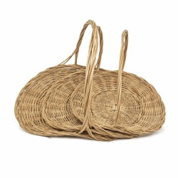 Set 3 paniers osier naturel – Présentation & service buffet | KanTsens