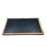MAGMA Square Presentation Tray – 33.5 × 33.5 cm – Slate & Wood Effect Melamine