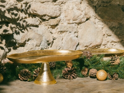 Gold Presentation: The Secret to a Trendy, Refined Luxury Buffet Scenography